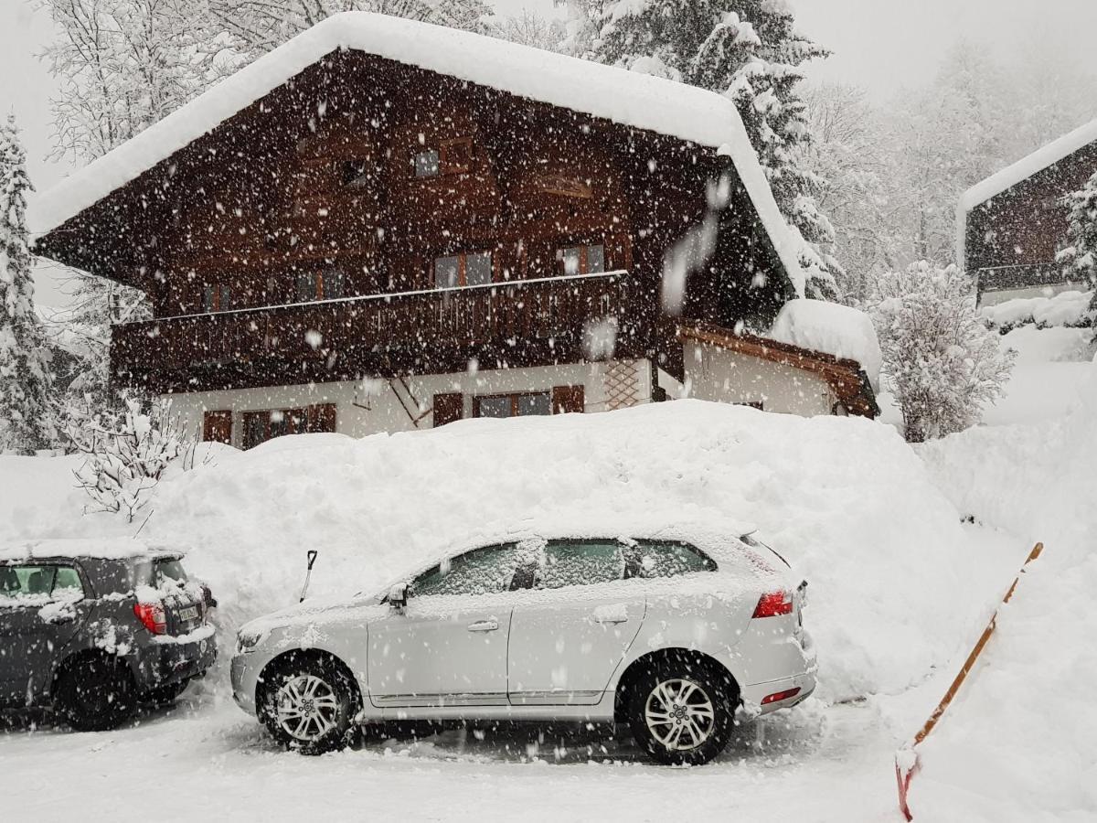 Le Castor Bed & Breakfast Morgins Bagian luar foto