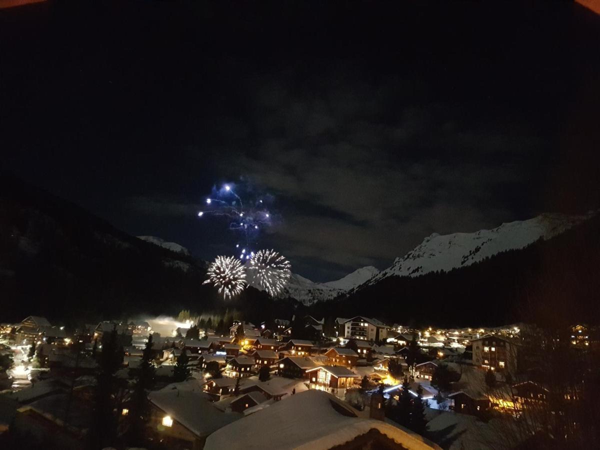 Le Castor Bed & Breakfast Morgins Bagian luar foto